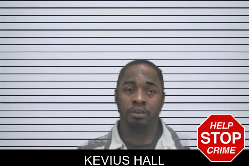 Kevius Hall mugshot