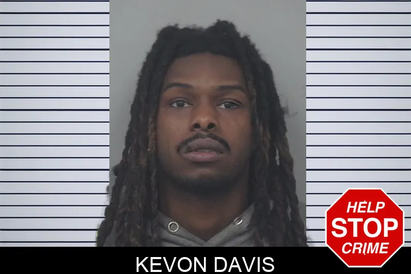 Kevon Davis mugshot