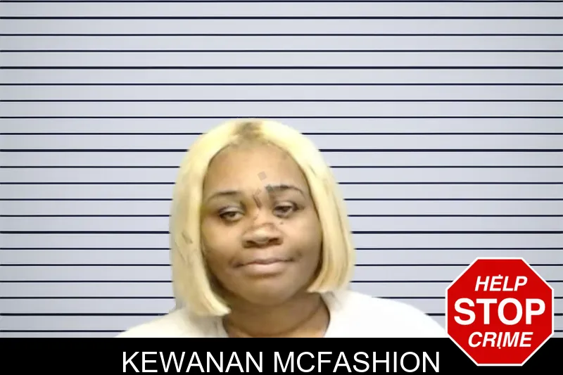 Kewanan McFashion Mugshots