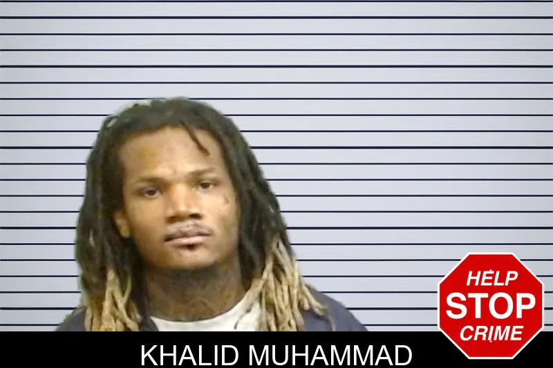 Khalid Muhammad mugshot – Fulton County , Georgia Khalid Muhammad mugshot