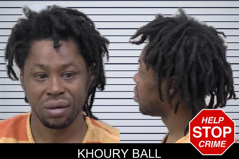 Khoury Ball Mugshots