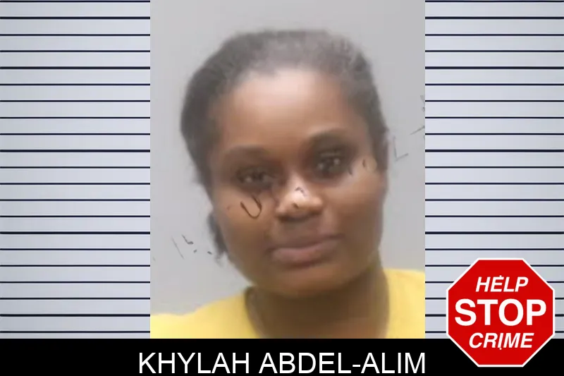 Khylah Abdel-Alim mugshot – Muscogee County , Georgia Khylah Abdel-Alim mugshot