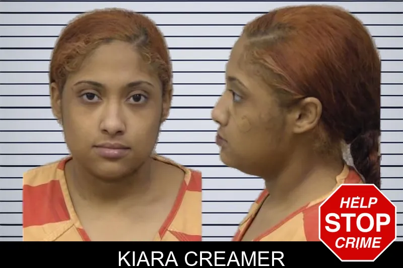Kiara Creamer Mugshots