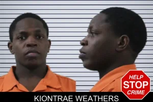 Kiontrae Weathers mugshot