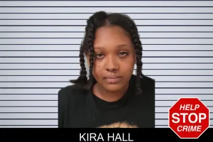 Kira Hall mugshot