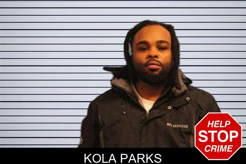 Kola Parks mugshot