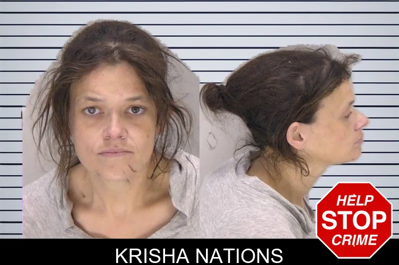 Krisha Nations Mugshots