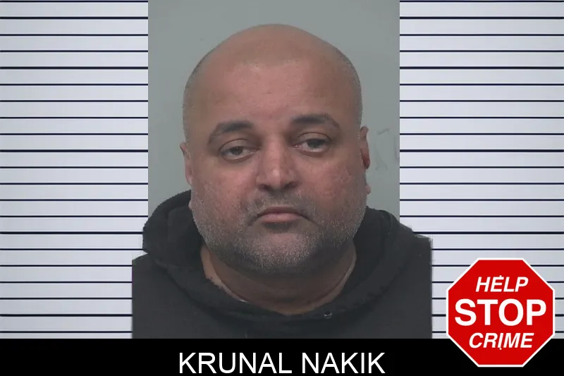 Krunal Nakik mugshot