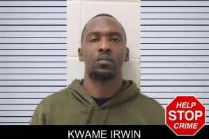 Kwame Irwin mugshot