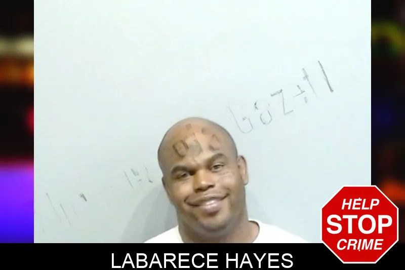 Labarece Hayes mugshot