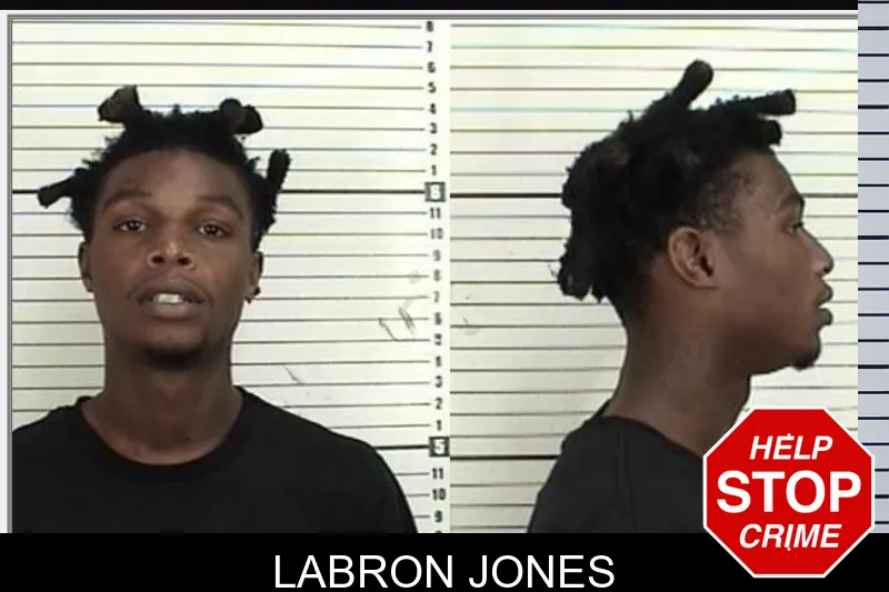 Labron Jones Mugshots