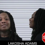Lakosha Adams Mugshots