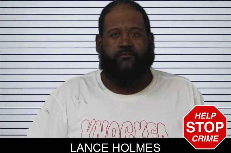 Lance Holmes mugshot