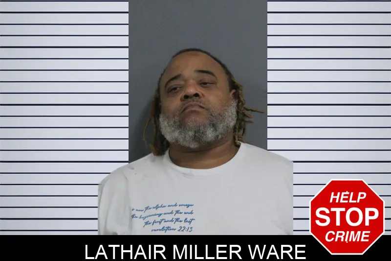 Lathair Miller Ware mugshot
