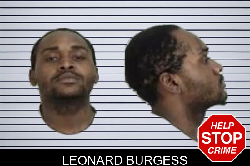 Leonard Burgess mugshot