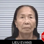 Lieu Evans Mugshots
