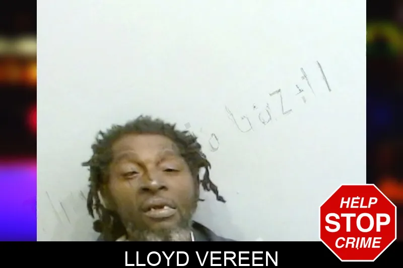 Lloyd Vereen mugshot