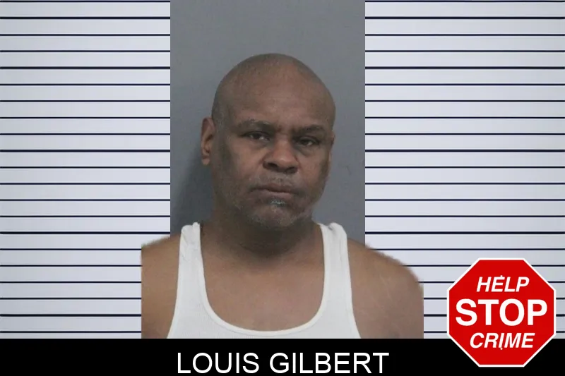 Louis Gilbert mugshot