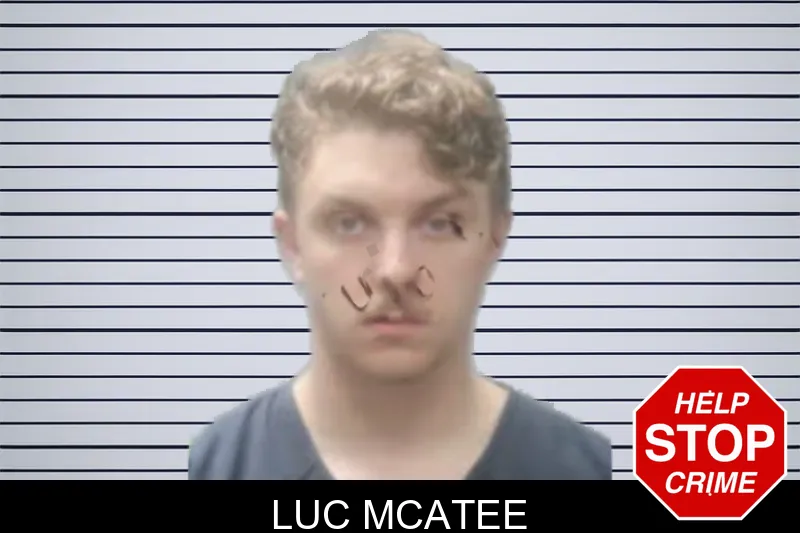 Luc McAtee mugshot