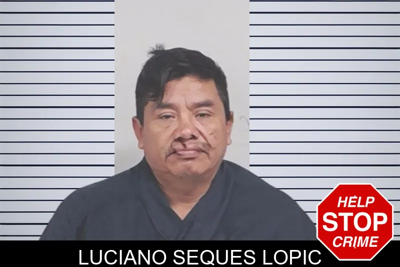 Luciano Seques Lopic Mugshots