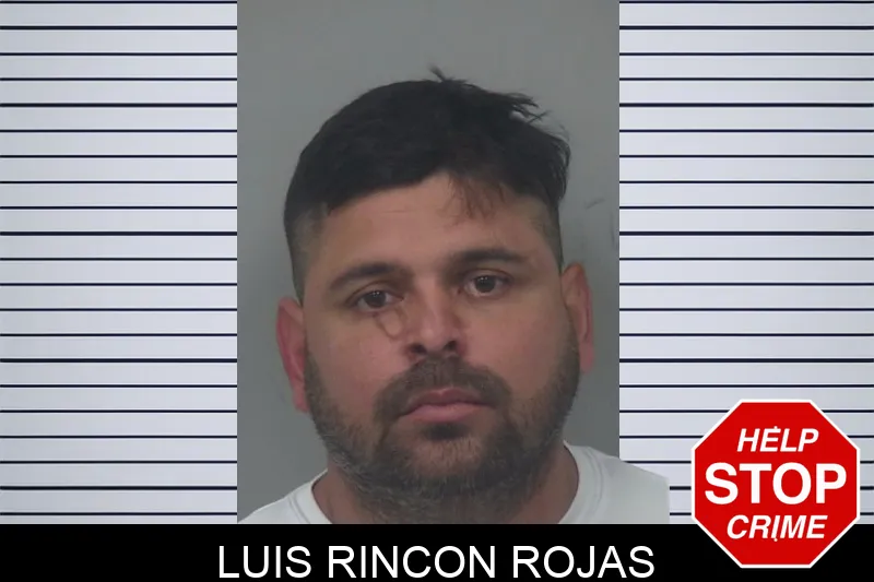 Luis Rincon Rojas mugshot