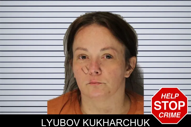 Lyubov Kukharchuk mugshot