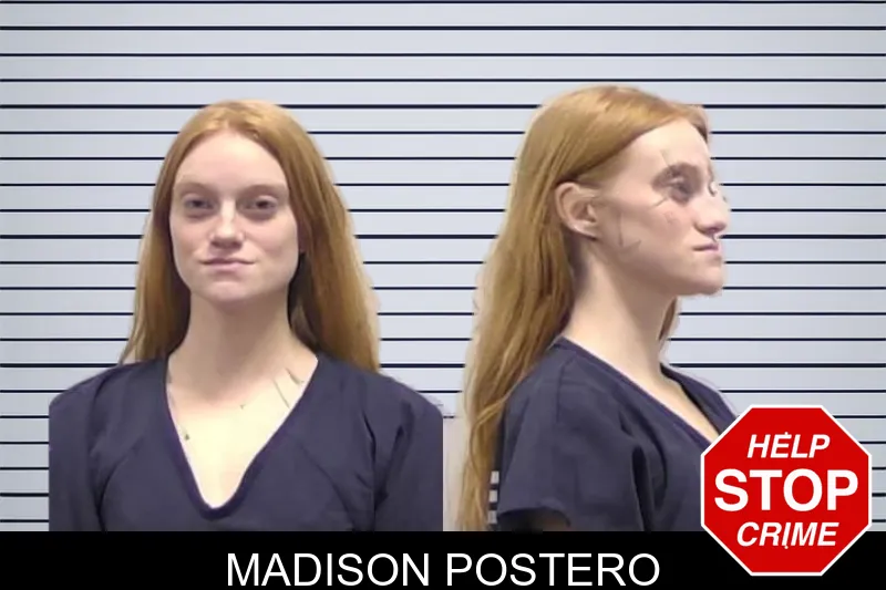 Madison Postero Mugshots