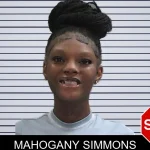 Mahogany Simmons of Baldwin County, Georgia Mahogany Simmons Mugshots