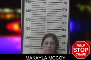 Makayla McCoy mugshot