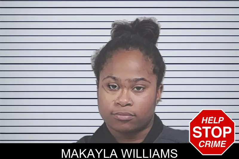 Makayla Williams mugshot