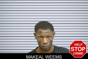 Makeal Weems mugshot