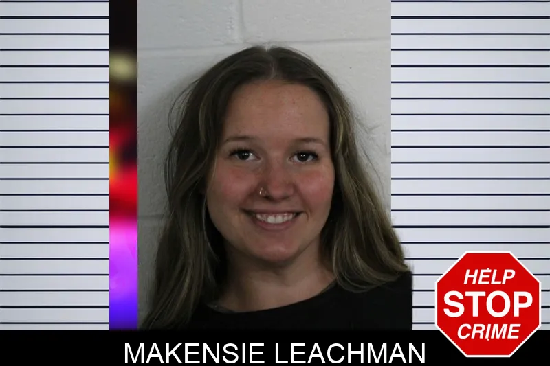 Makensie Leachman mugshot
