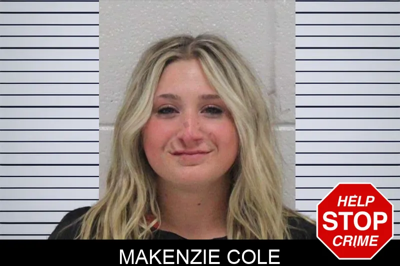 Makenzie Cole mugshot