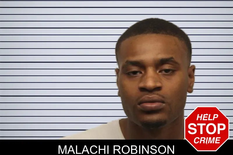 Malachi Robinson mugshot