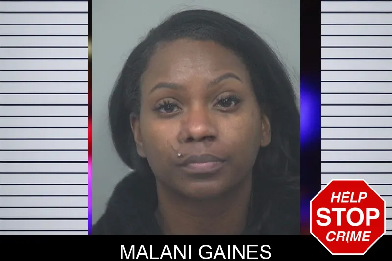 Malani Gaines mugshot