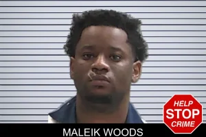 Maleik Woods mugshot