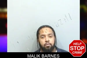 Malik Barnes mugshot