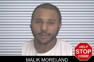 Malik Moreland mugshot