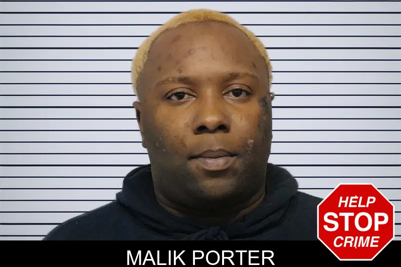 Malik Porter mugshot