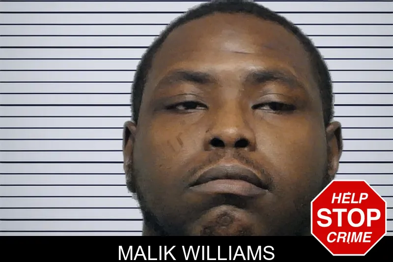 Malik Williams Mugshots