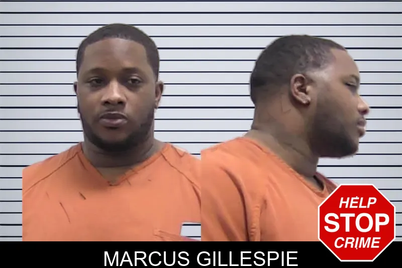 Marcus Gillespie Mugshots