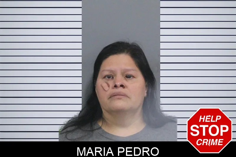 Maria Pedro mugshot