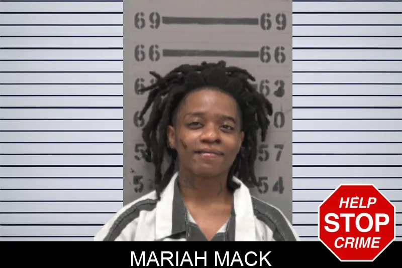 Mariah Mack mugshot – Dougherty County , Georgia Mariah Mack mugshot