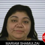 Mariam Shamulzai Mugshots