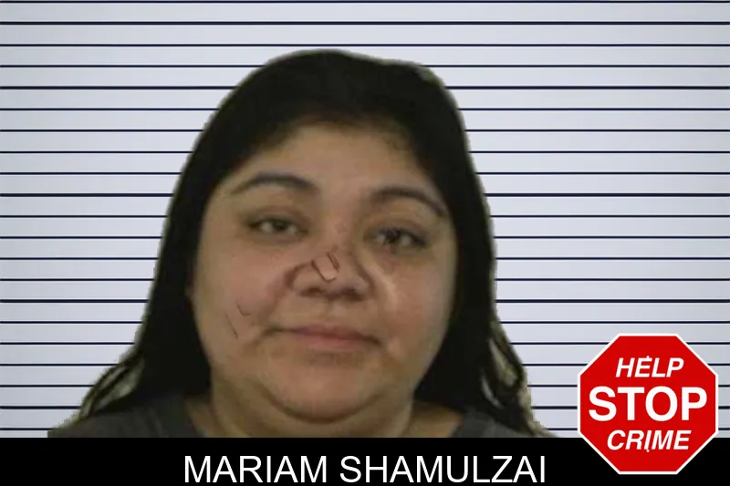 Mariam Shamulzai Mugshots