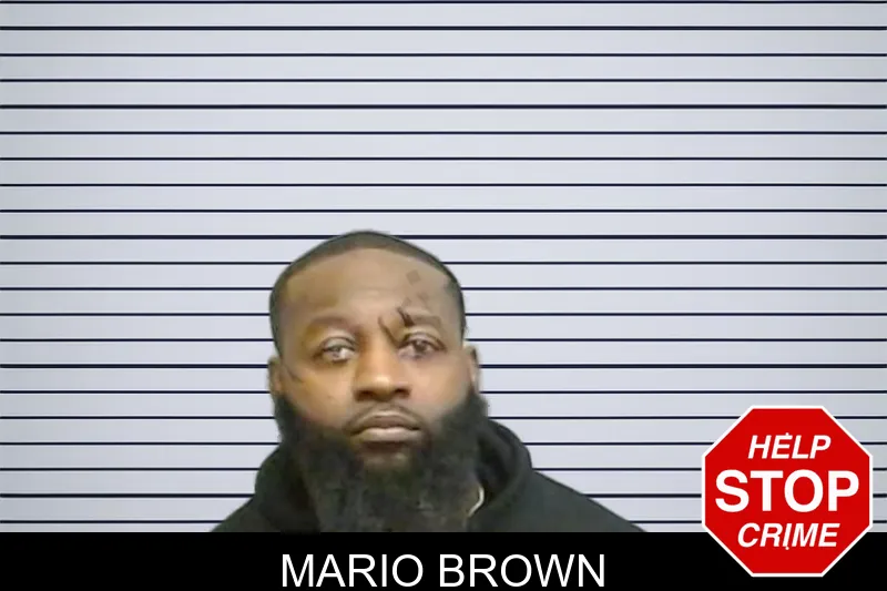 Mario Brown mugshot