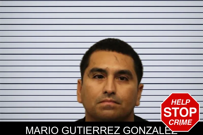 Mario Gutierrez Gonzalez Mugshots