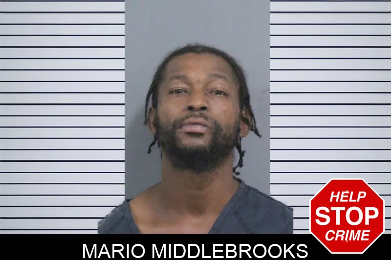Mario Middlebrooks mugshot