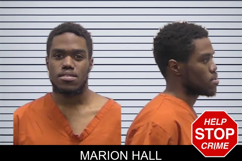 Marion Hall mugshot