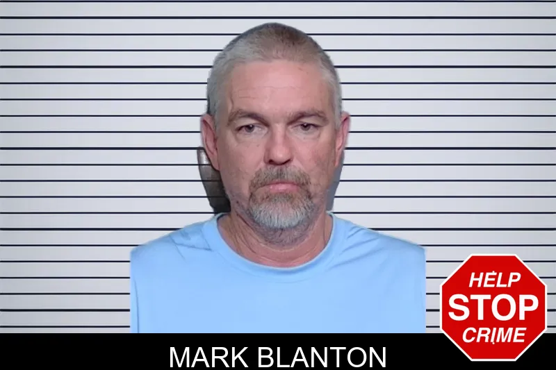 Mark Blanton Mugshots